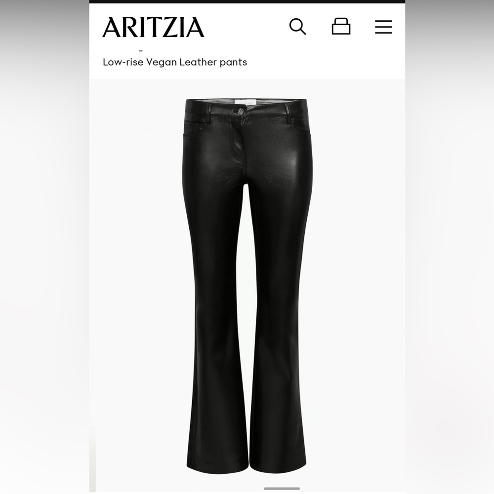 ARITZIA Melina Low rise pant